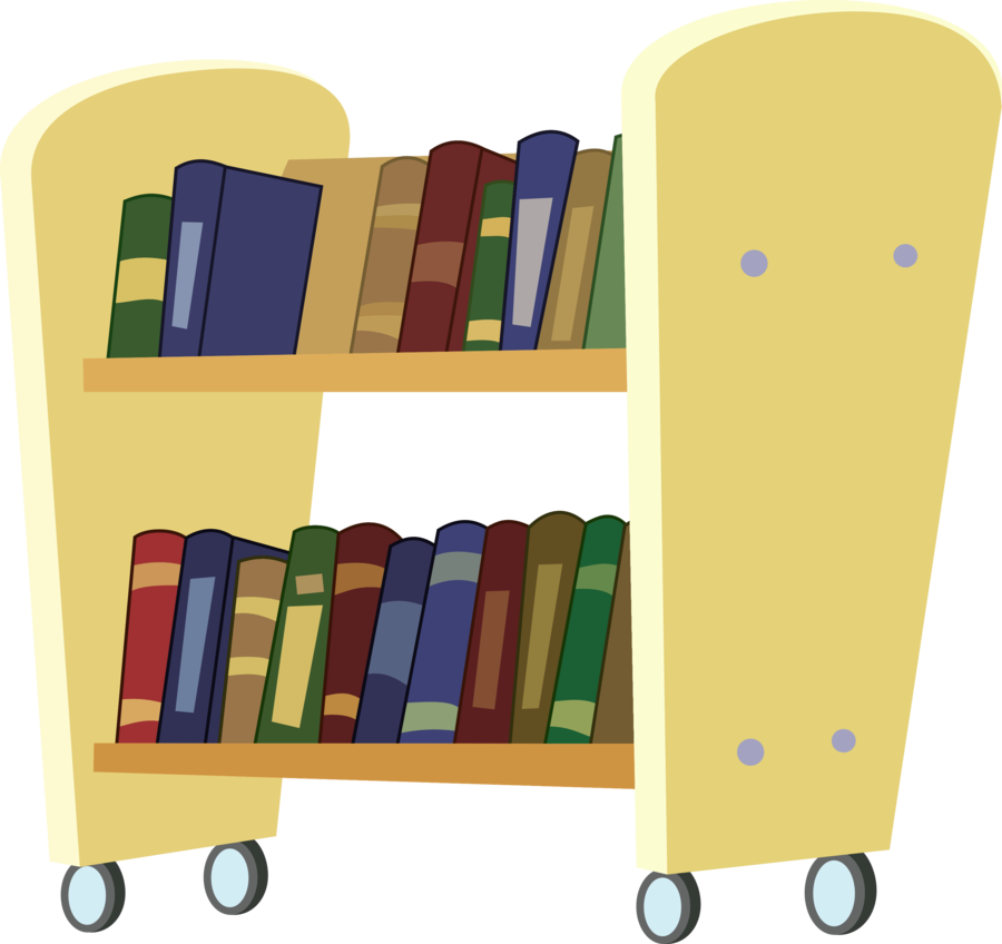 Accessible Epub A Fool Of Books - Bookshelves Cartoon Png (900x848), Png Download