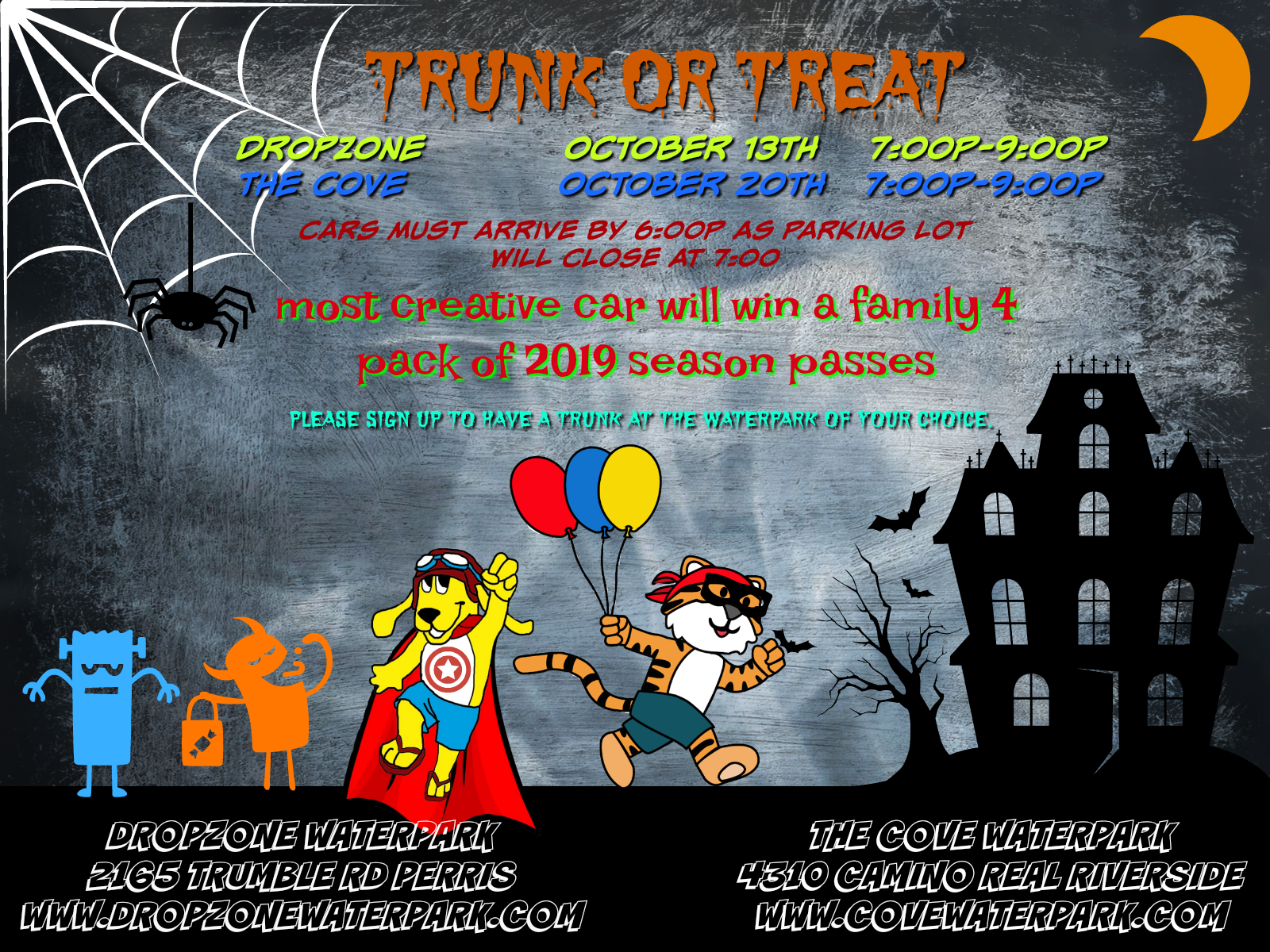 Our 2nd Annual Trunk Or Treat Is Back For A Spooky, - Morticia's Garden Bracelet, Pdf Includes Step By Step (1600x1200), Png Download