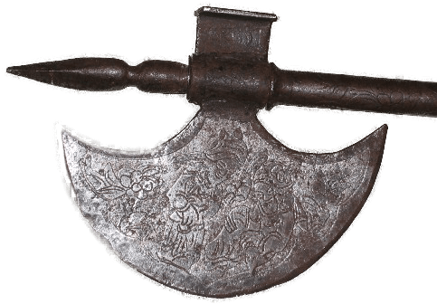 Tabarzin Battle Axes - Tabarzin Antique (500x394), Png Download