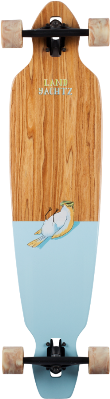 Landyachtz Battle Axe 40 Chill Bird (760x800), Png Download