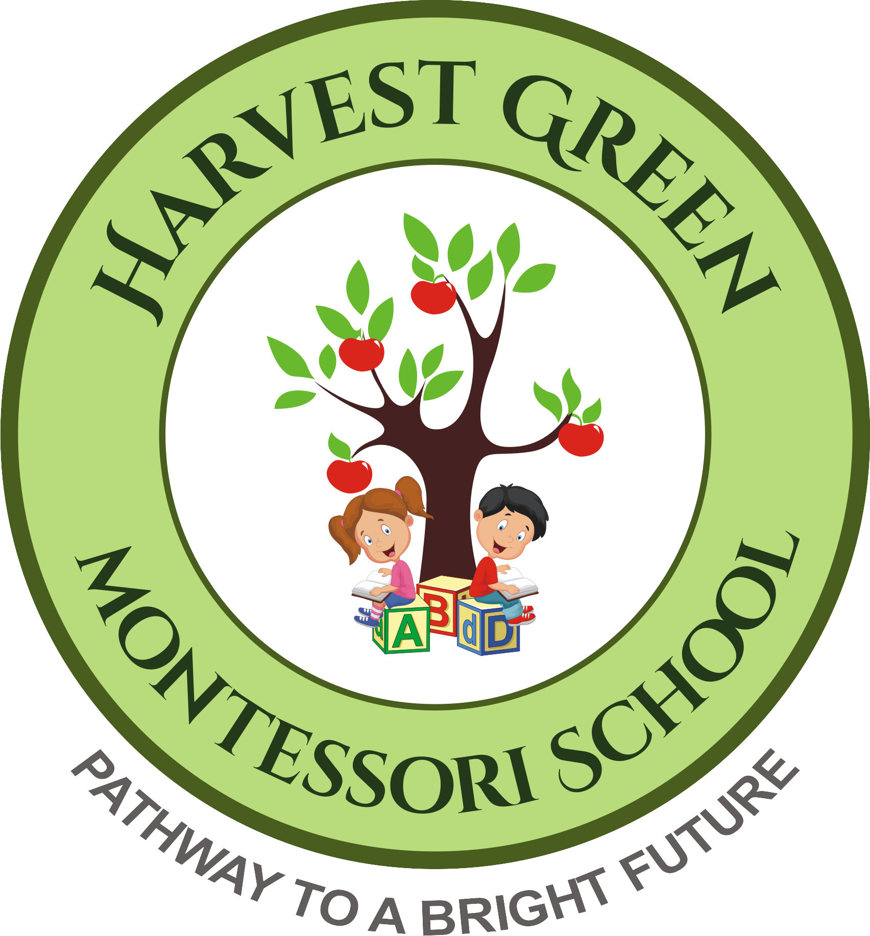 Harvest Green Montessori School - Virginia Master Gardener Logo (1704x1834), Png Download