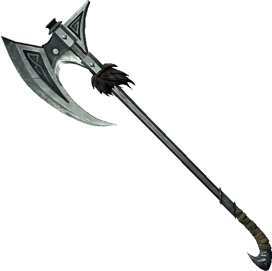 2qjynts - Battle Axe Skyrim (562x562), Png Download