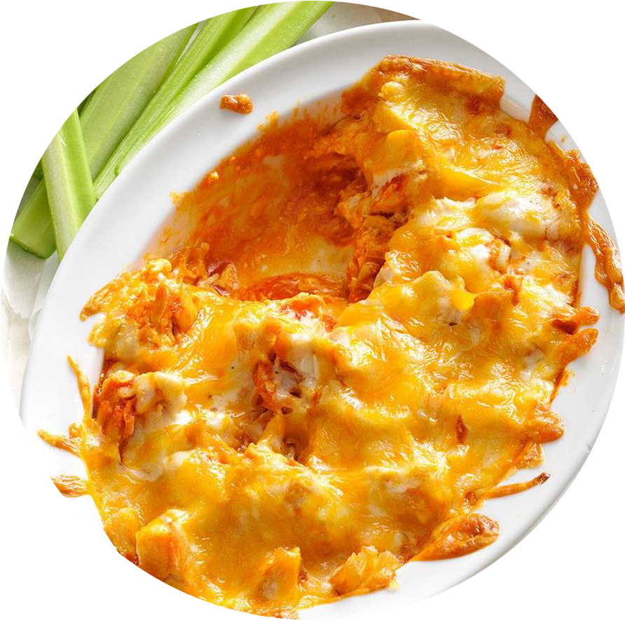 Buffalo Chicken Dip - 20 Recipes Of Appetizer (900x900), Png Download