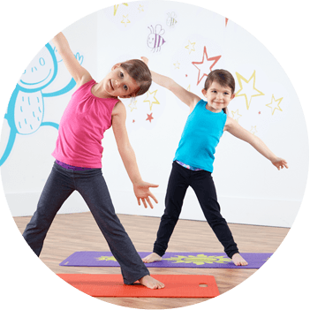 Kids Fitness - Yoga Back To School (351x351), Png Download