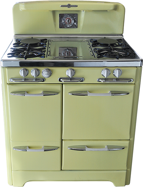 Savon Appliance Refinishing 818 843 4840 For Sale, - Vintage Stove (570x689), Png Download