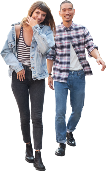 Jeans People - Transparent People Png (529x660), Png Download