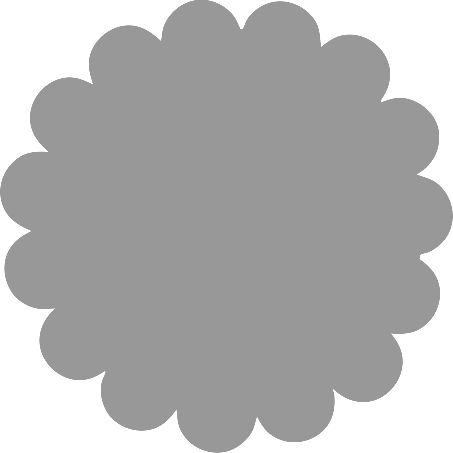 Circle Clipart Scalloped Edge - Circle With Scalloped Edge (907x906), Png Download