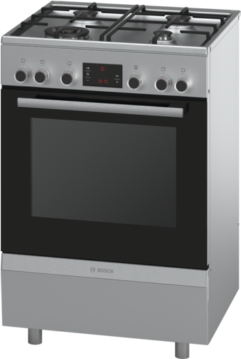 Bosch 60cm Freestanding Oven With Gas Cooktop (435x515), Png Download