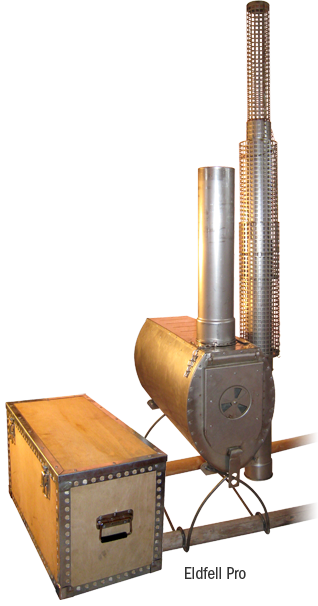 Eldfell Stove - Eldfell Pro 9 (318x606), Png Download