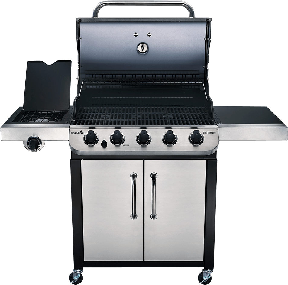 Performance Series™ 5-burner Gas Grill - Char Broil Performance 5 Burner Gas Grill (1000x1000), Png Download