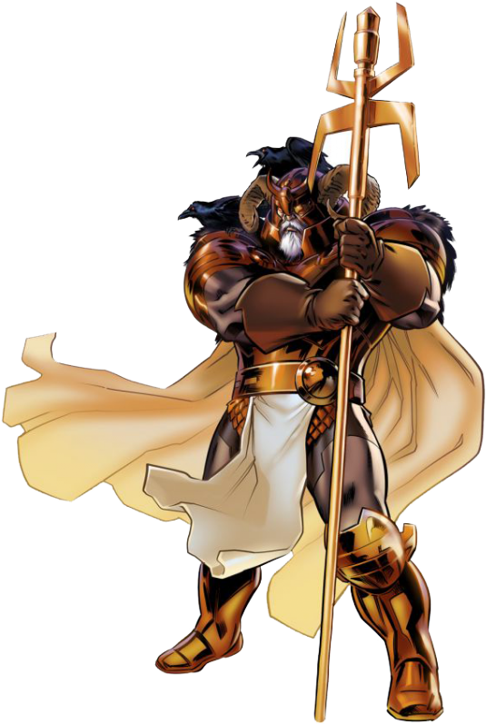 Odin Borson Marvel Comics - Odin Png (546x800), Png Download