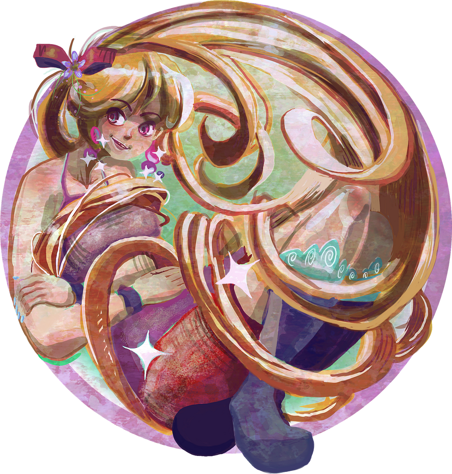 Here's Some Of My Art That I've Already Put Up On Da - Postcard (1527x1600), Png Download