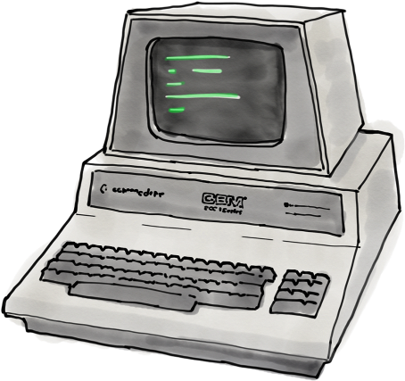 A Few Select Sketches From The Bunch - Personal Computer (600x450), Png Download