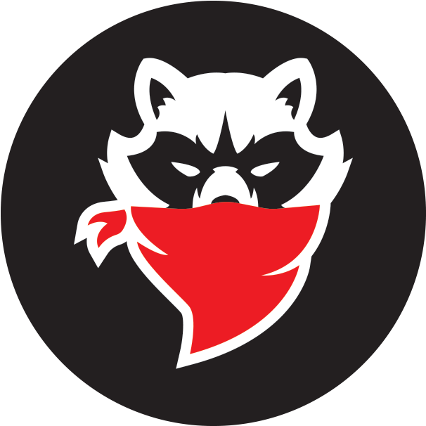 Stickie Bandits Clip Art Freeuse - Black Circle (720x720), Png Download