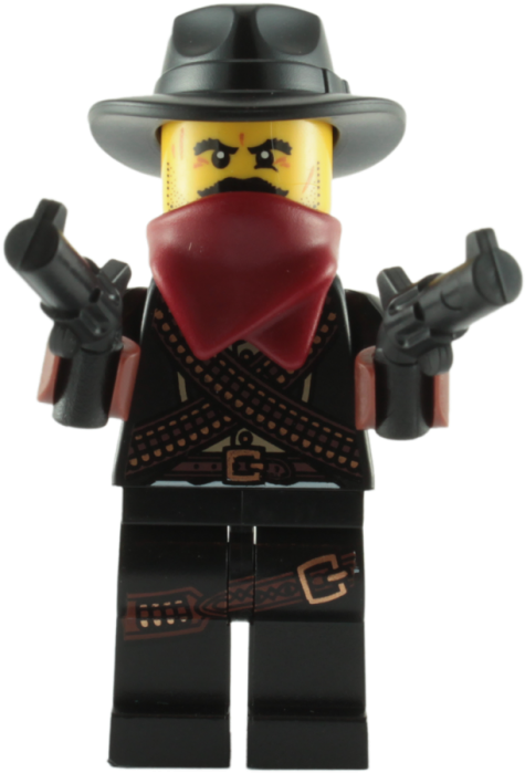 Lego Bandit Minifigure - Lego Collectable Minifigures (700x700), Png Download