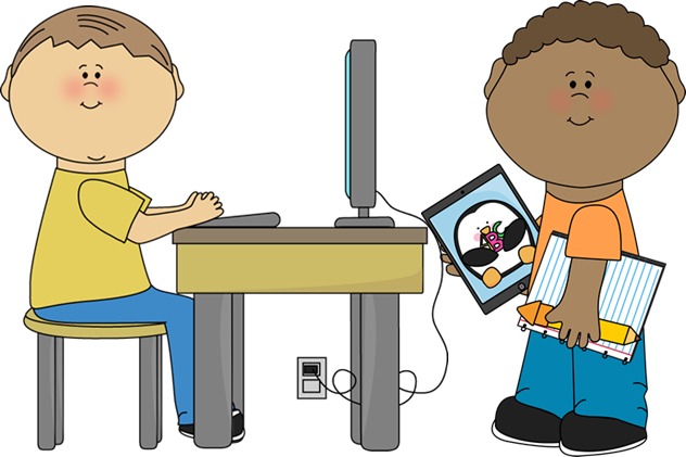 Computer Free Collection Download And Pnglogocoloring - Technology In Schools Clipart (632x421), Png Download