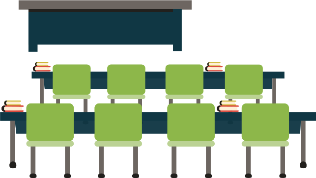 We Conduct Essential Education And Job Training - Chair (643x363), Png Download