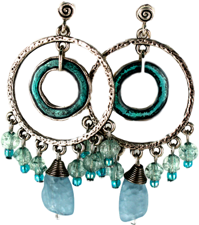 Cool Earrings - Earring (451x484), Png Download