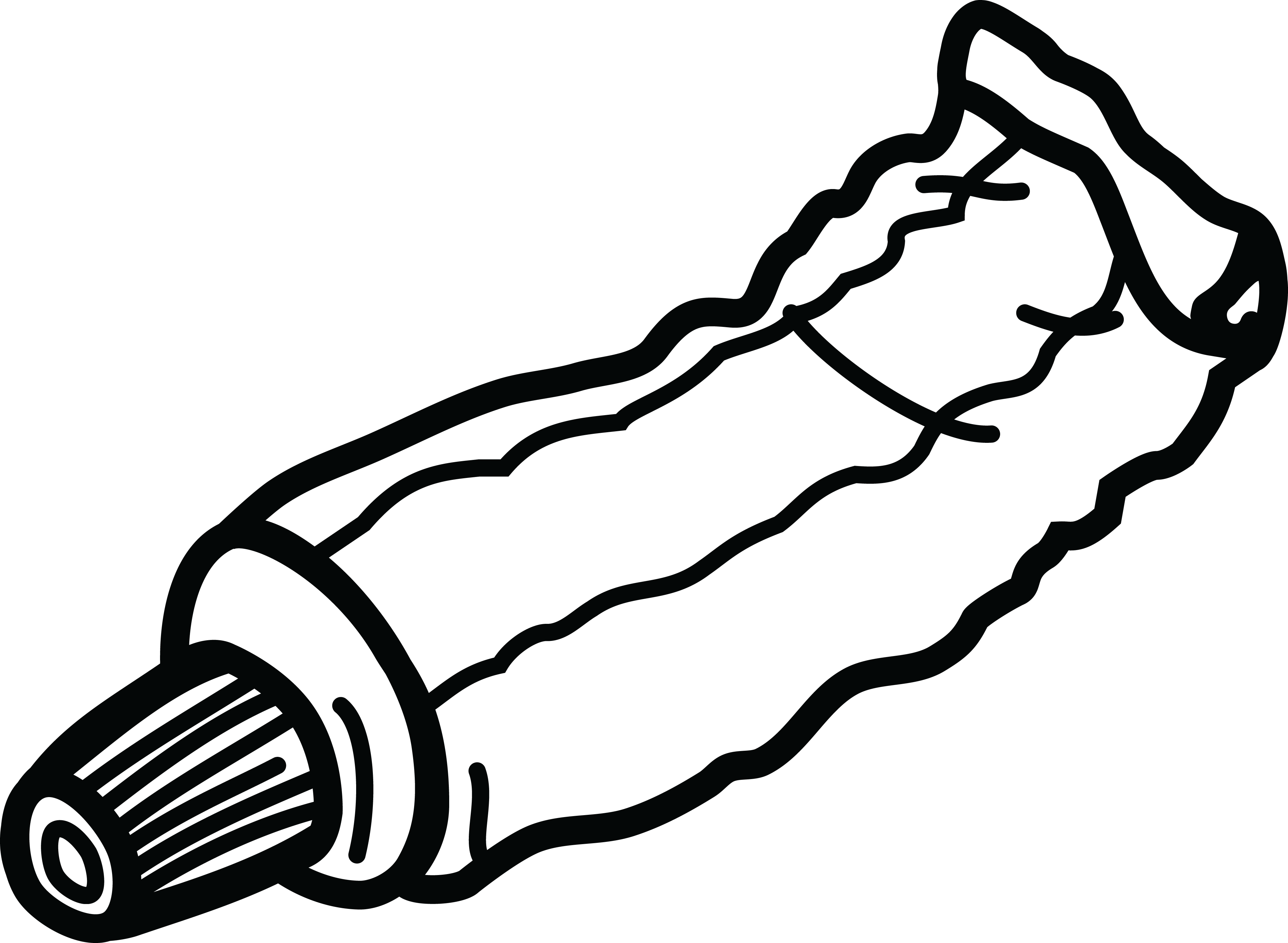 Toothpaste Clip Coloring Page - Tooth Paste Clip Art (4000x2928), Png Download