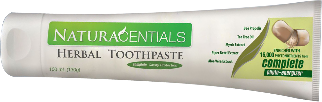 Naturacentials Tp - Naturacentials Herbal Toothpaste (1223x390), Png Download