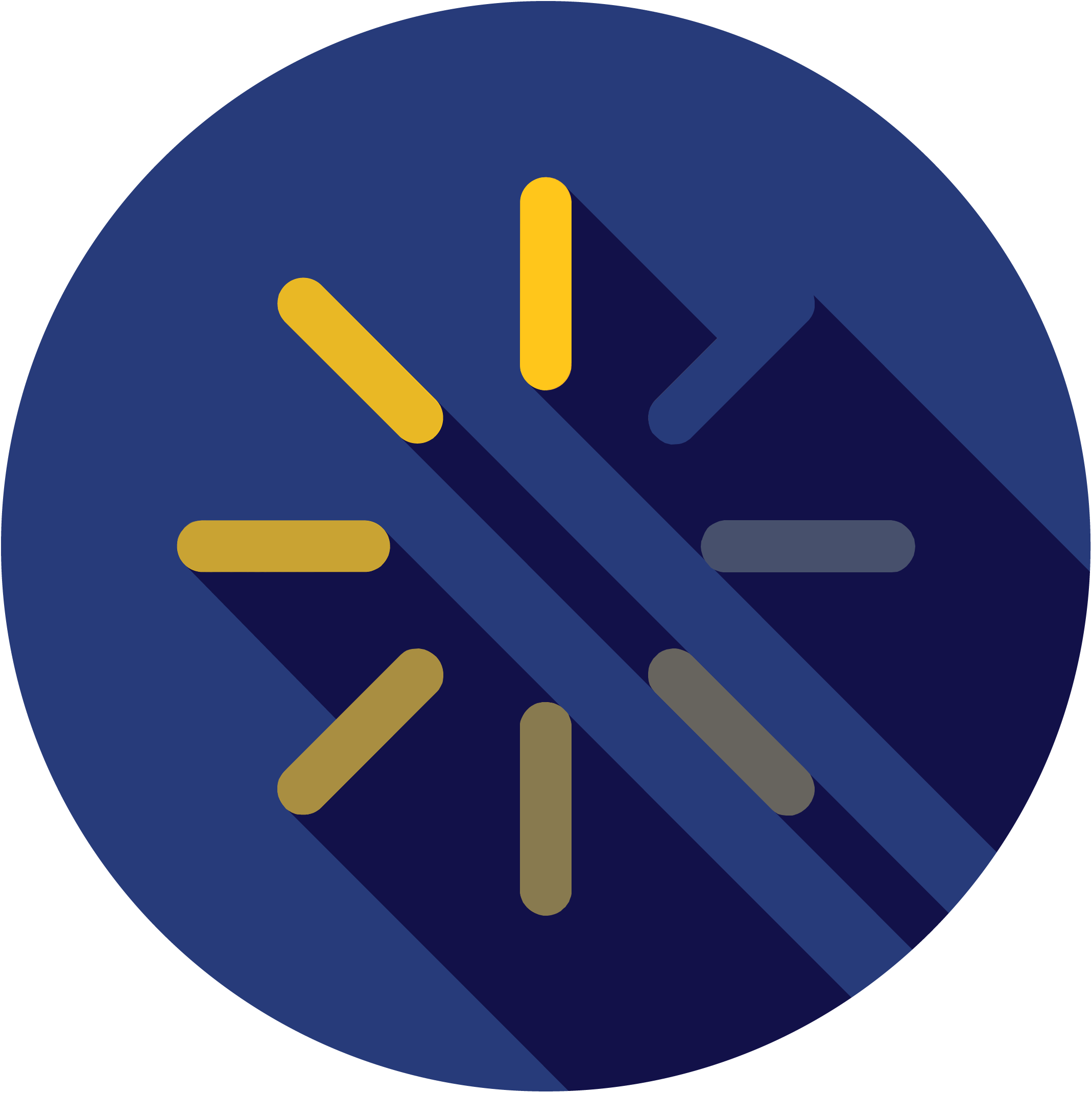 Material Design Icon Candle (2138x2139), Png Download