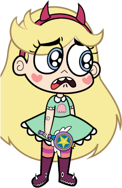 Chibi Star Vs - Star Vs The Forces Evil Png (250x500), Png Download
