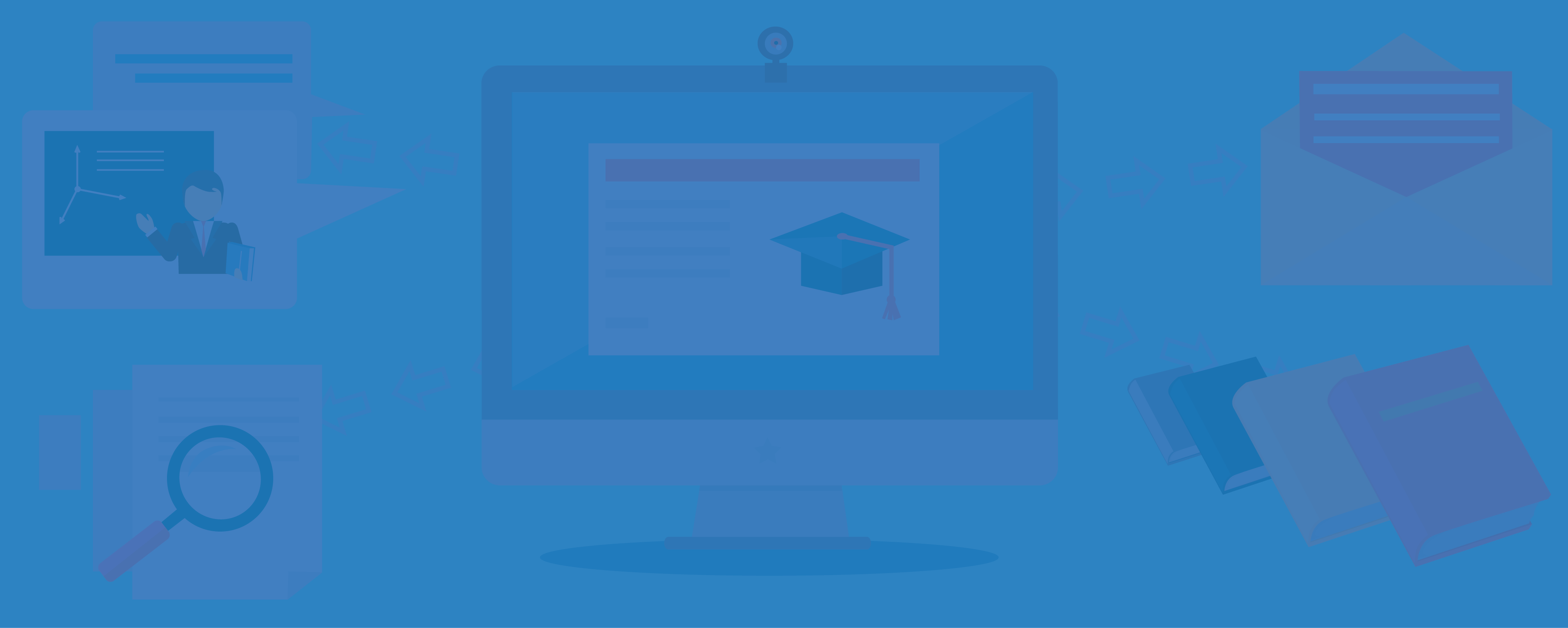 Secureaplus For Education Call To Action Background - Computer Monitor (4000x1602), Png Download