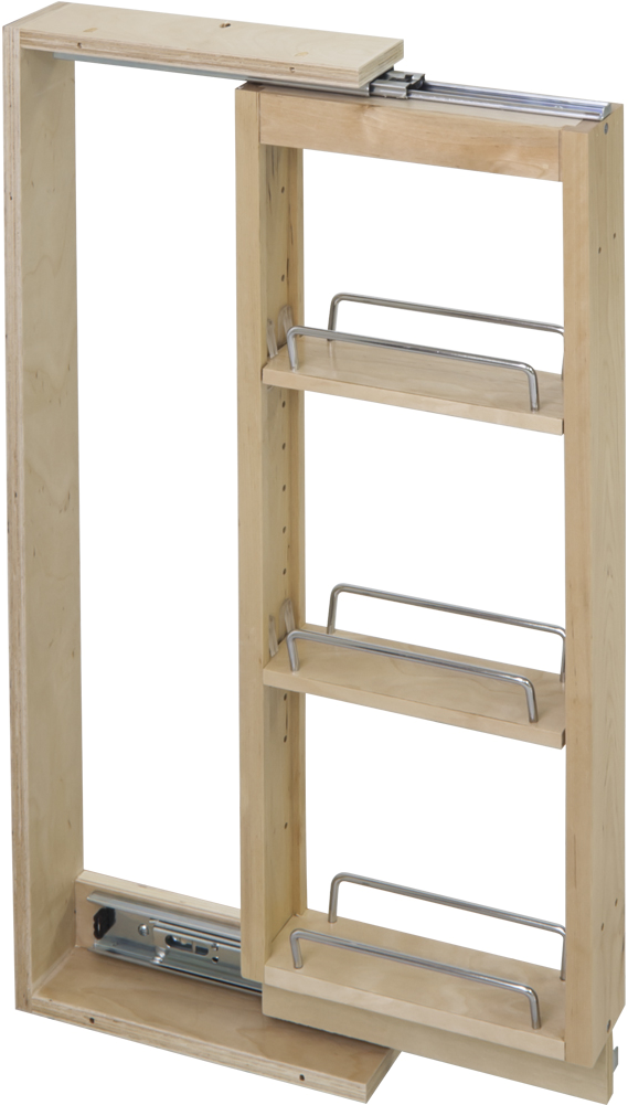 Wfpo330 - Pull Out Wall Shelving (668x1000), Png Download