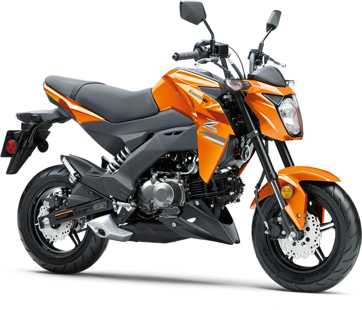 Kawasaki 125 2019 (2000x1123), Png Download