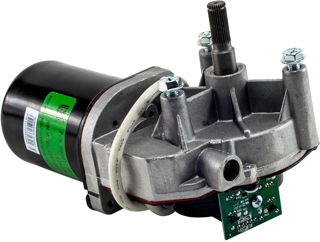 Motor With Travel Module, Dc - Electric Motor (1240x1240), Png Download