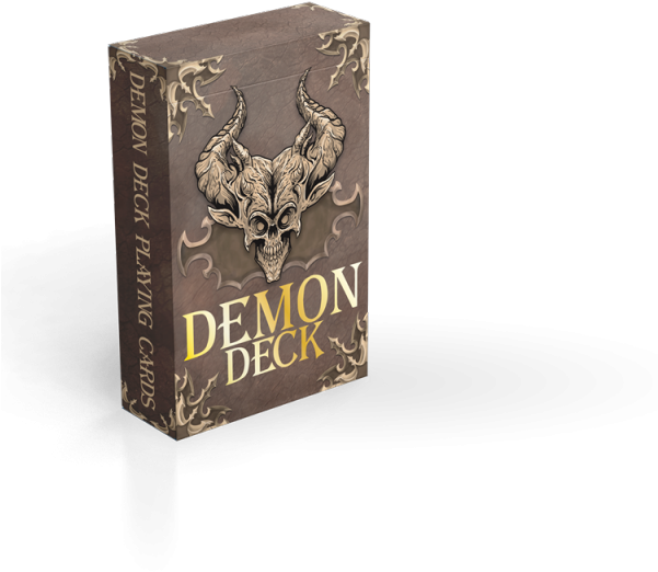 Playing Cards - Demon Deck Playing Cards Npcc (600x600), Png Download