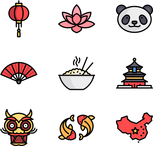 China - China Icons (600x564), Png Download