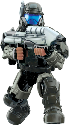 Buck - Halo Mega Construx Odst (291x500), Png Download