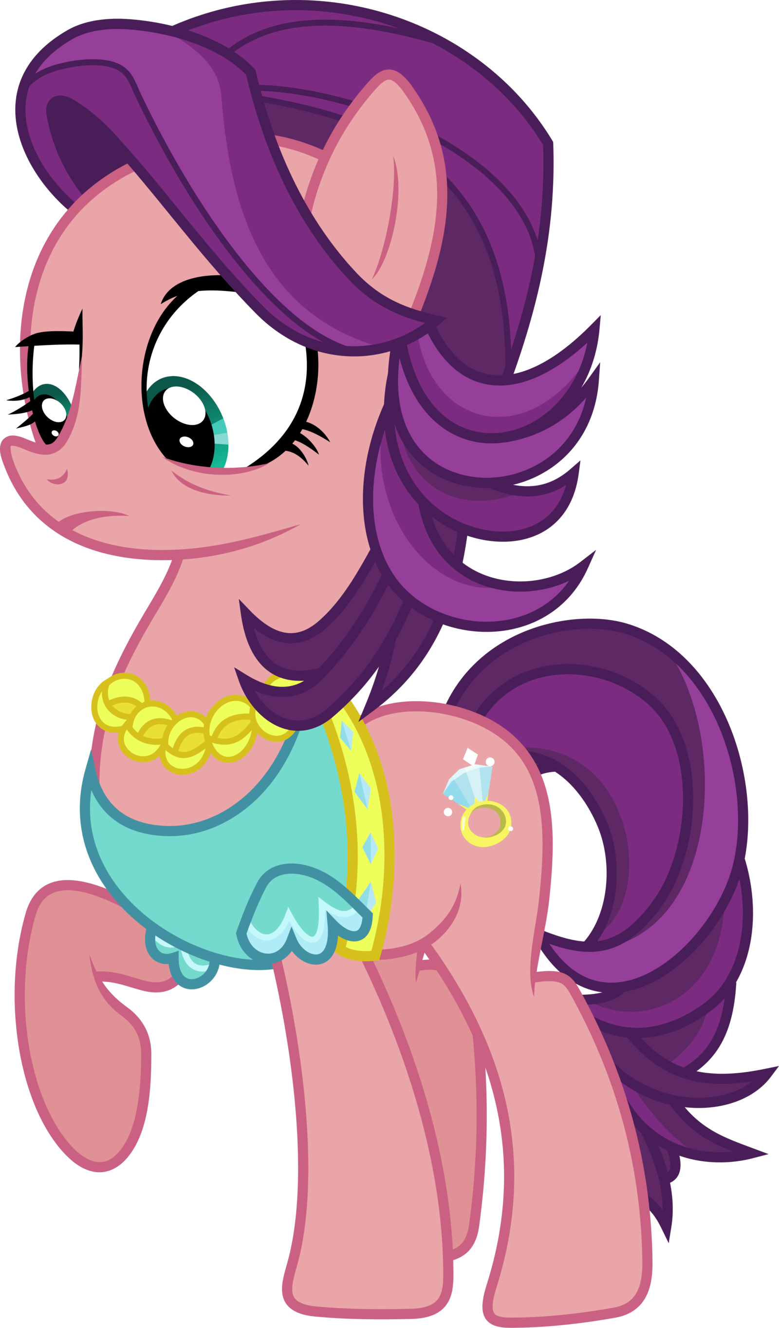 Spoiled Rich By 90sigma-d9dbddl - Mlp Spoiled Rich Cutie Mark (1600x2726), Png Download