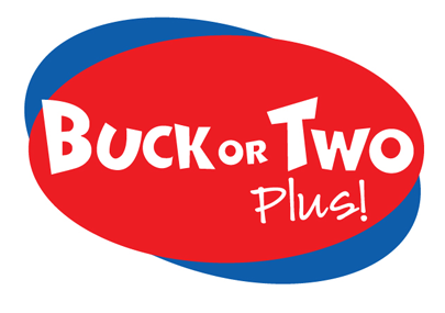 Buck Or Two Logo (405x405), Png Download