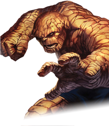 Thing Marvel Xp Old - Dark Reign: Fantastic Four (360x502), Png Download