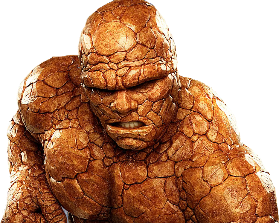 Michael Chiklis In Fantastic Four - Fantastic Four Orange Man (1064x746), Png Download
