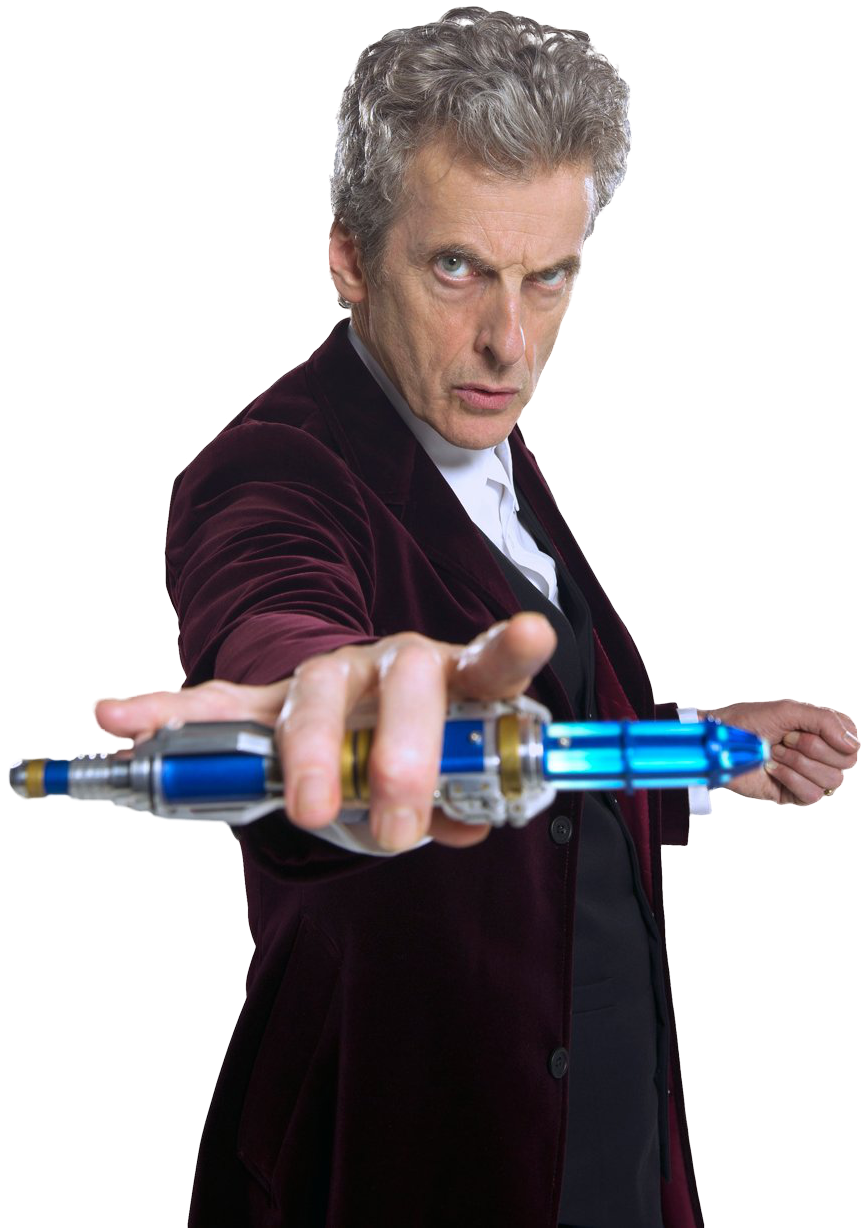 Modern Doctor, V - Dr Who Peter Capaldi Sonic Screwdriver (1024x1539), Png Download