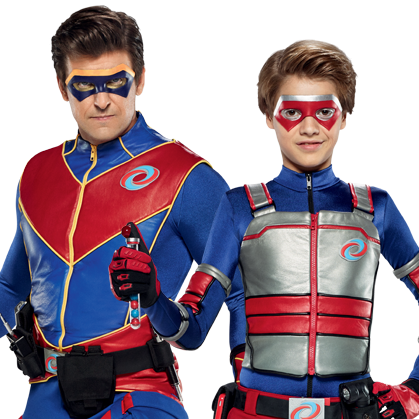 Henray - Henry Danger And Captain Man (419x419), Png Download