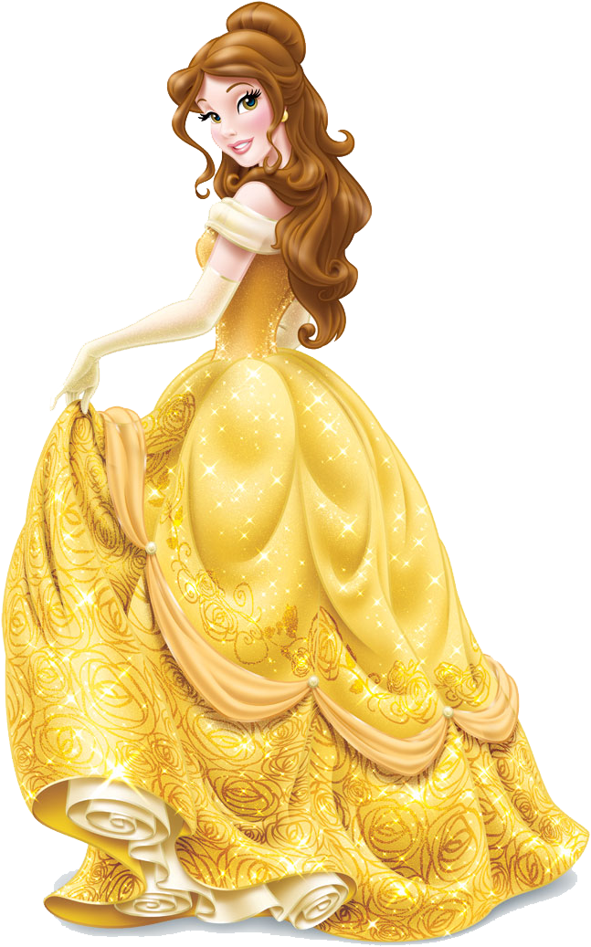 Beauty And The Beast Characters Belle (693x1088), Png Download