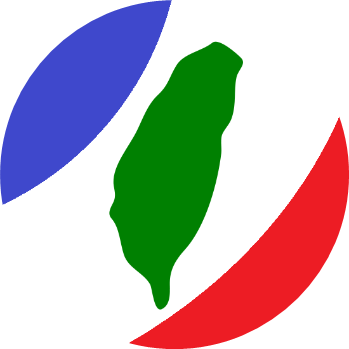 Taiwan Red Blue - 軍 公教 聯盟 黨 (349x349), Png Download