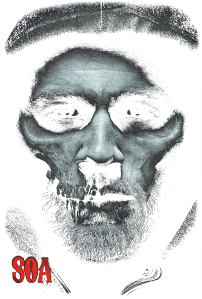 Sons Of Anarchy Skull Face Juniors Tank - Face (400x600), Png Download