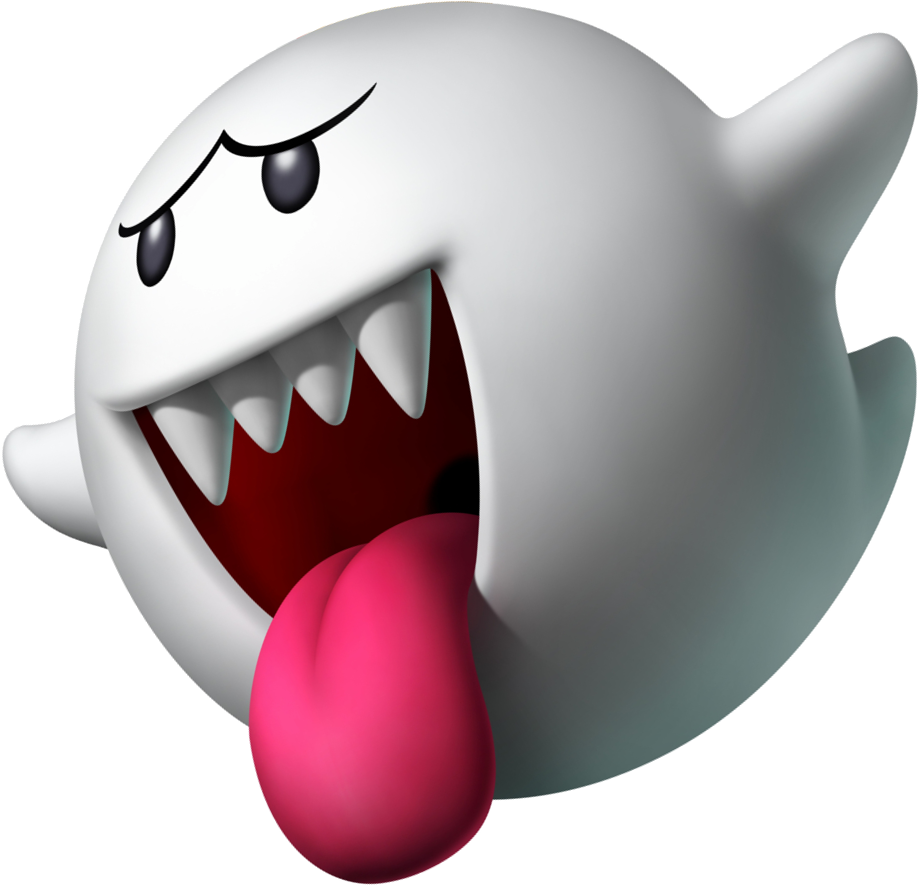 Big Boo Nsmbdiy - Boo Ghost Super Mario (920x886), Png Download