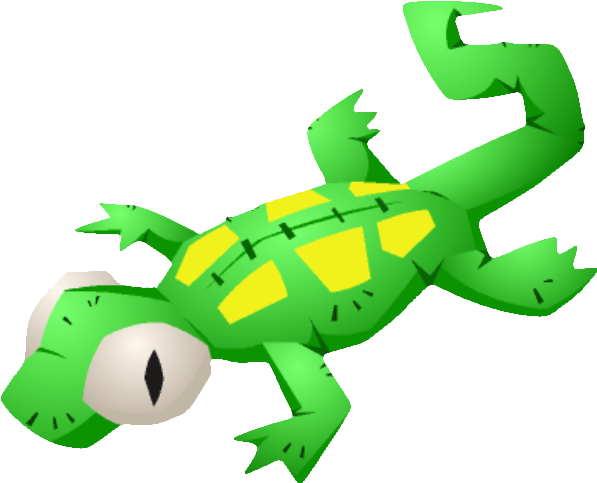 Gecko - Animal Jam Gecko Plushie (620x577), Png Download