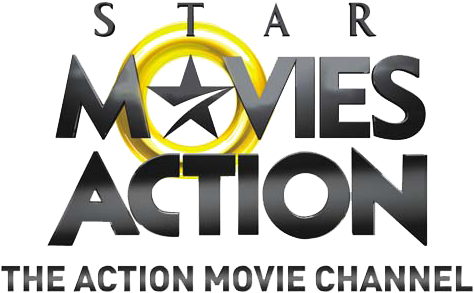 Http - //www - Indigital - Co - 635509582484687500 - Star Movies Action Logo (540x360), Png Download