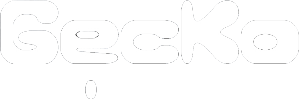 Gecko Theatre Company's Logo In White - Gecko Theatre (1181x414), Png Download