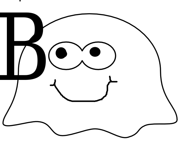 Boo Clip Art - Ghost (600x487), Png Download