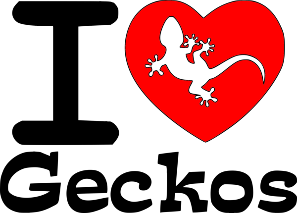 We Care About Your Gecko As Much As You Do - Gecko Heart (600x430), Png Download