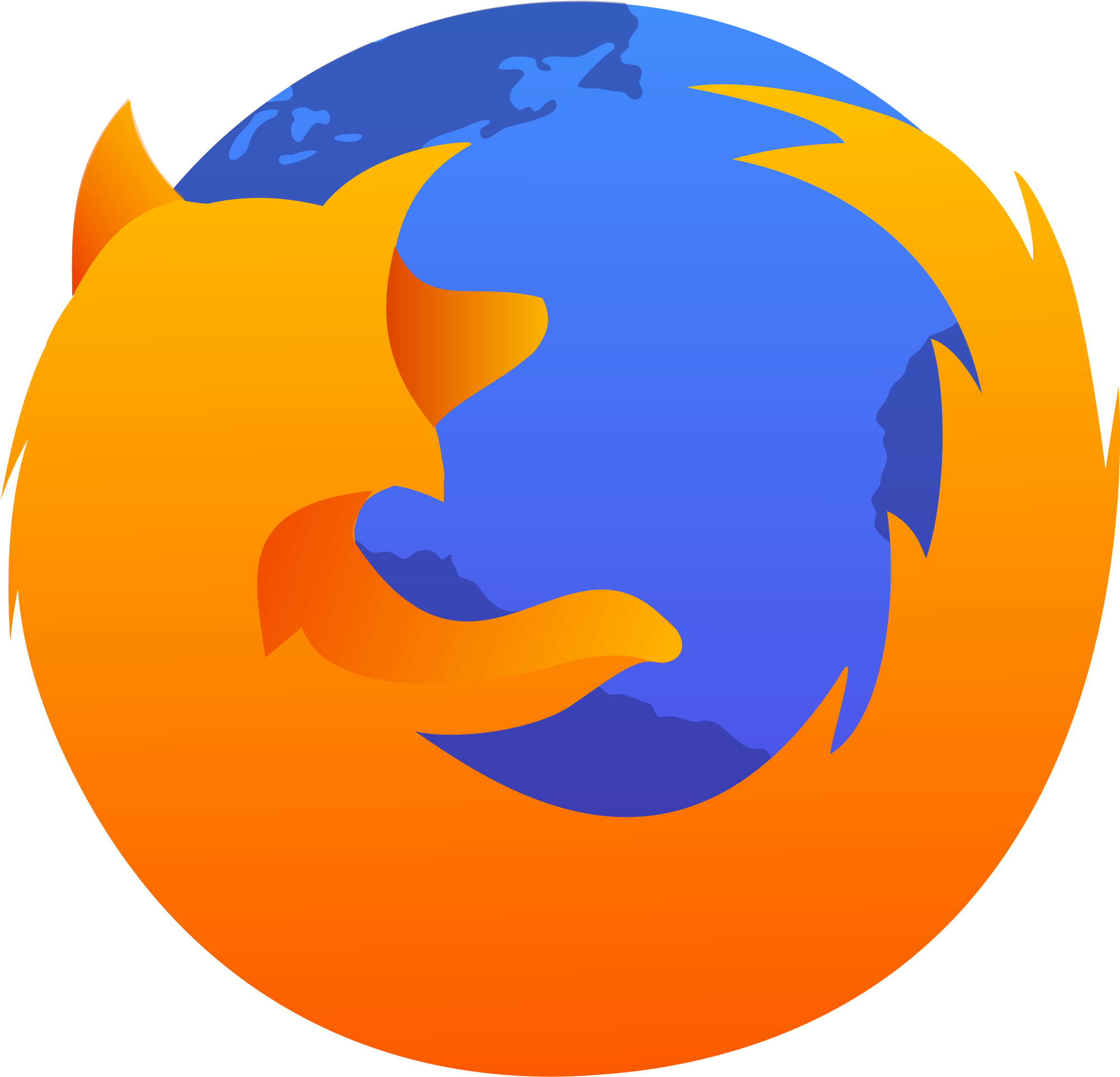 Firefox Png Logo - Logo De Mozilla Png (2000x2000), Png Download