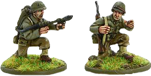 Battle For Normandy Us Beach Assault Teams - Bolt Action: Us Army Flamethrower Team (600x600), Png Download